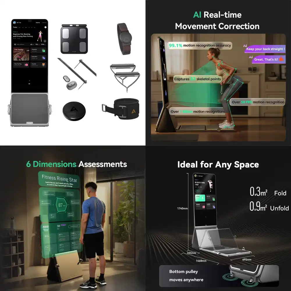 All In One Gym Home Equipment - AEKE K1 オールインワンホームジム機器 室内フィットネス ケーブルプーリーマシン スチール製ボディビルディングエクササイズ
