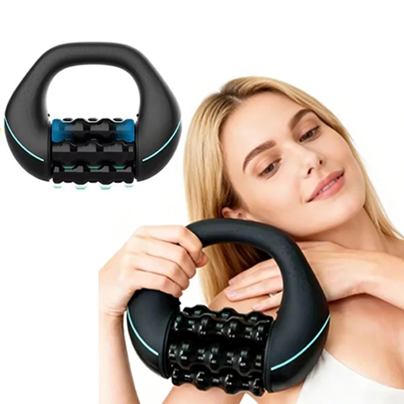 振動式ハンドヘルドマッサージローラー、速度調整可能、USB充 - Home Gym Portable のレビューと価格