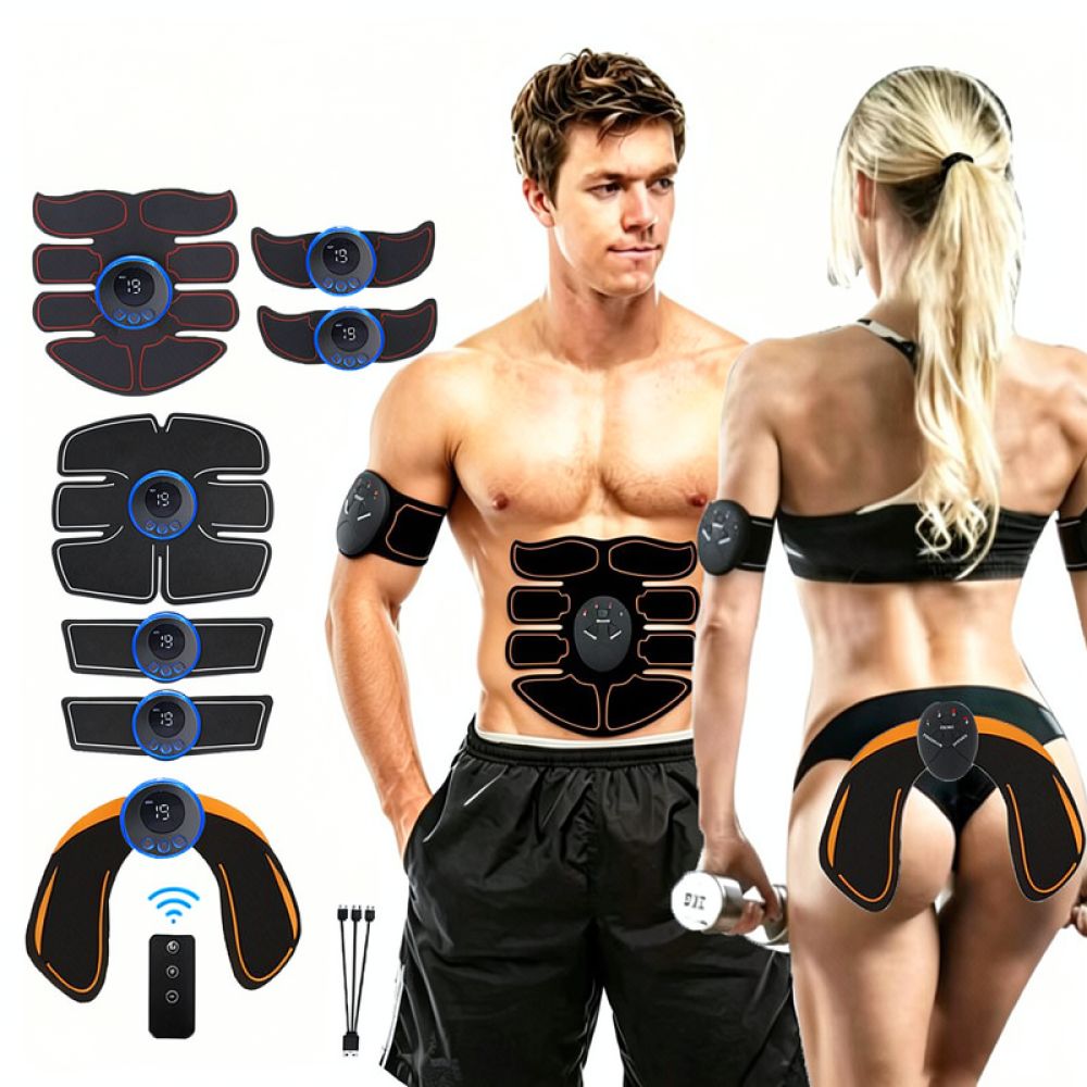 電子式腹筋トレーニング機器、EMSフィットネスデバイス、携帯 - Home Gym Portable のレビューと価格