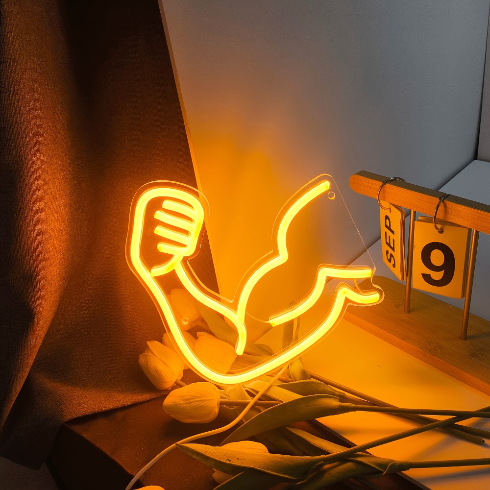 フィットネスモチベーションライト - マッスルネオンサイン  - Home Gym Neon Sign のレビューと価格