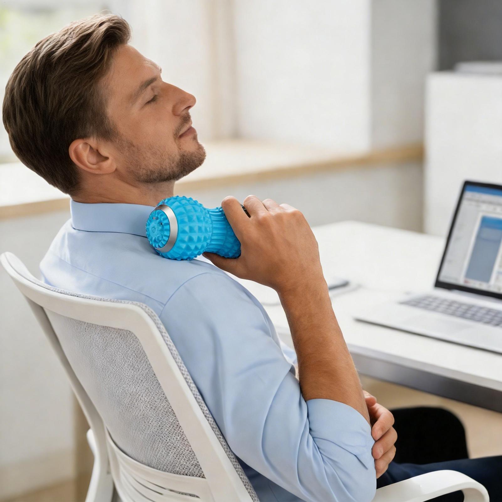 振動マッサージローラー ネックバイブレーションリリーフローラ - Home Gym Yoga のレビューと価格
