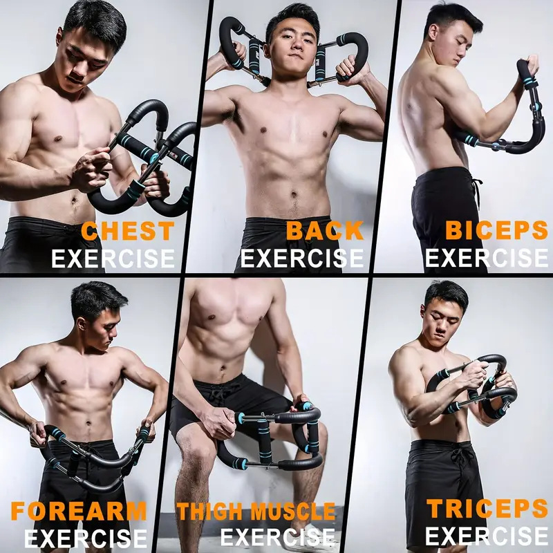調整可能なU字型アームエクササイザー、3穴アームストレングス - Home Gym Routine のレビューと価格