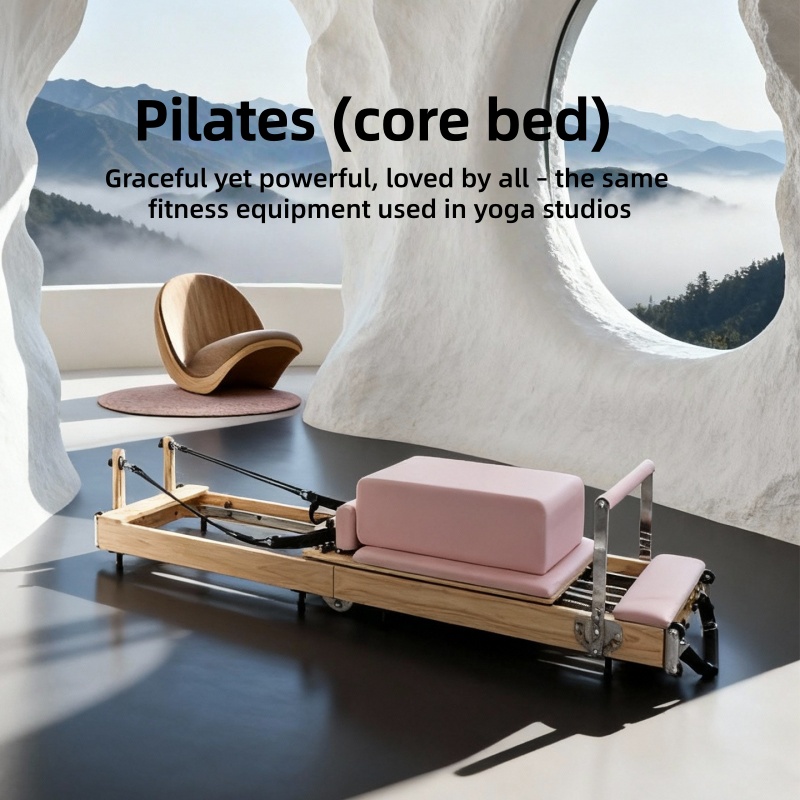 ピラティス コアベッド 折りたたみ式 ラバーウッド 大型器具 - Home Gym Yoga のレビューと価格